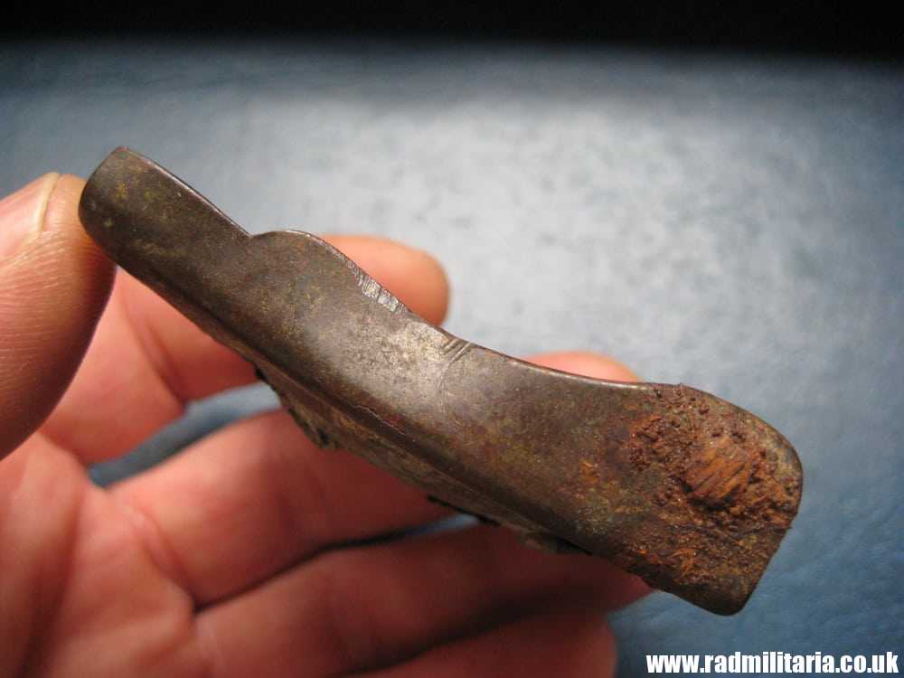 & WW1 German BELT BUCKLE old pattern 100% genuine - metal detecting find. - Image 5