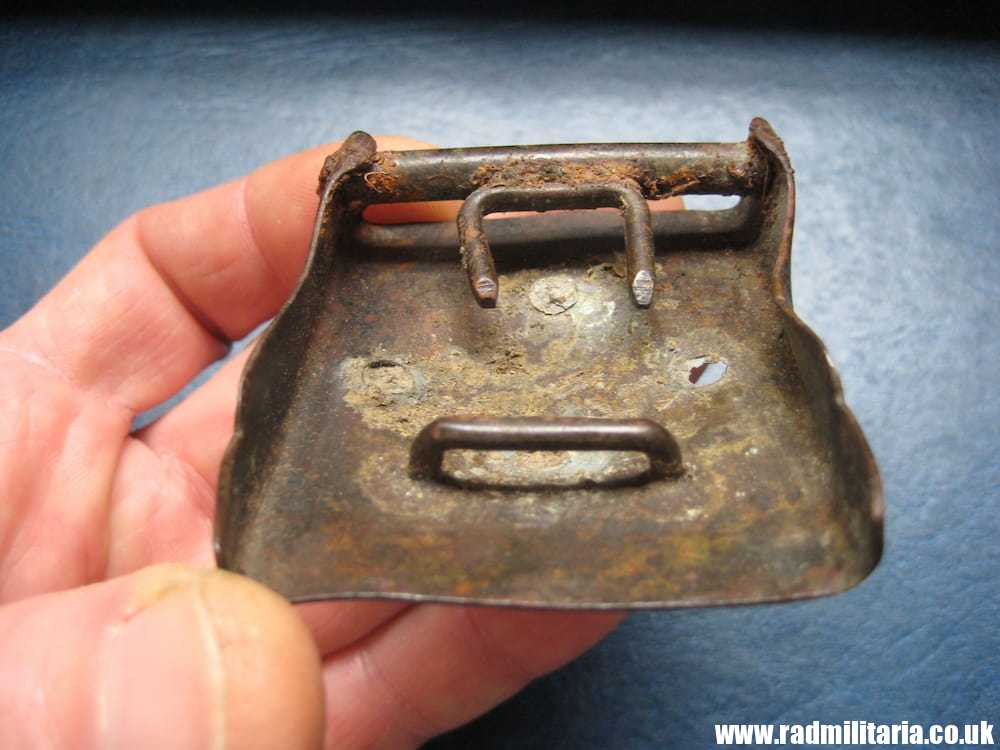 & WW1 German BELT BUCKLE old pattern 100% genuine - metal detecting find. - Image 6