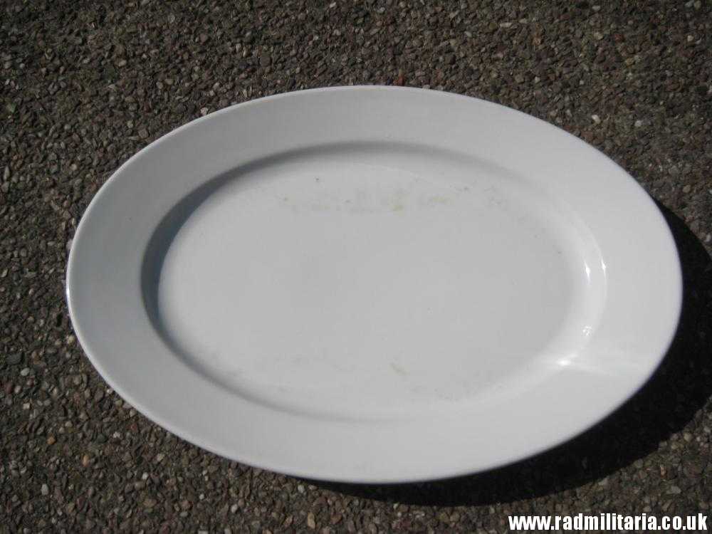 & WW2 original German LUFTWAFFE ceramic SAUCER - FL. U.V. 1942, maker: KPM - good used condition - Image 17