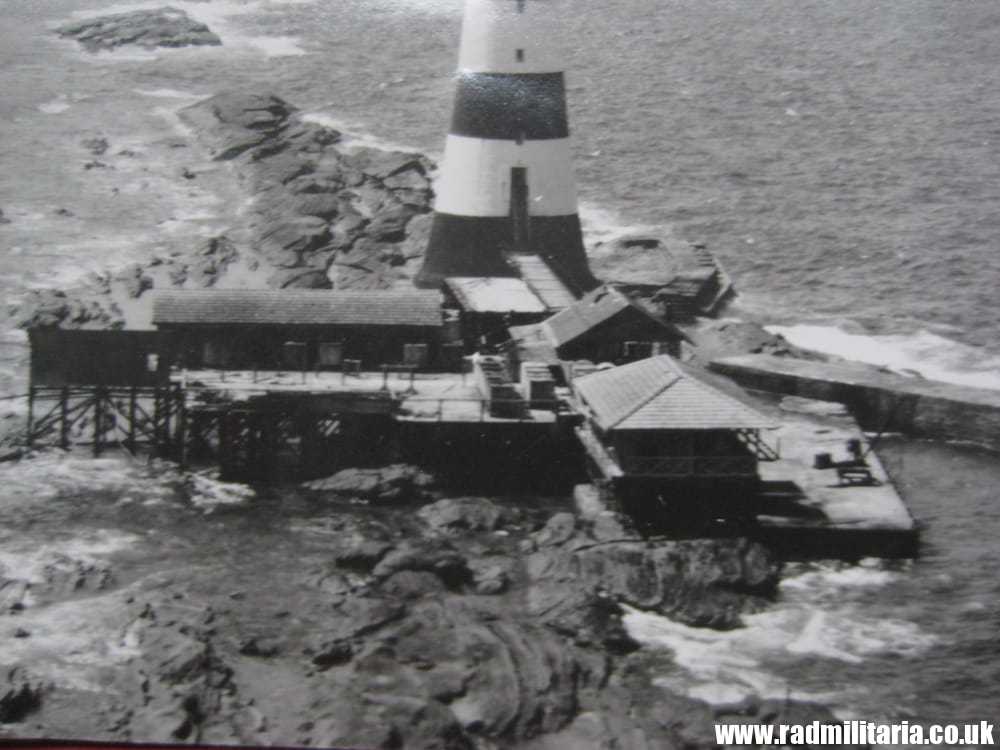 & WW2 original old RAF PHOTO: The war at Sea - ALGUADA Lighthouse. - Image 7
