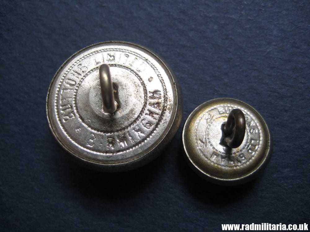 & WW2 Polish Army BUTTONS with EAGLE a Pair, made in UK - BUTTONS LIMITED BIRMINGHAM. - Image 3