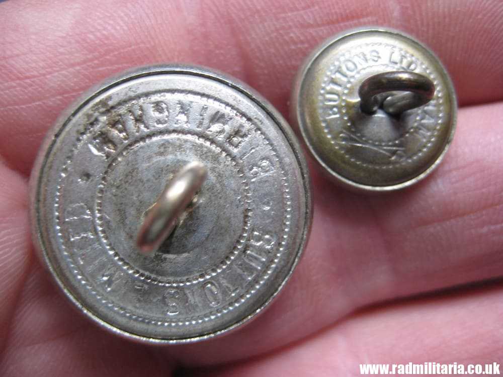 & WW2 Polish Army BUTTONS with EAGLE a Pair, made in UK - BUTTONS LIMITED BIRMINGHAM. - Image 5