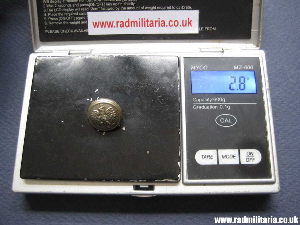 & WW2 Polish Army BUTTONS with EAGLE a Pair, made in UK - BUTTONS LIMITED BIRMINGHAM. - Image 9