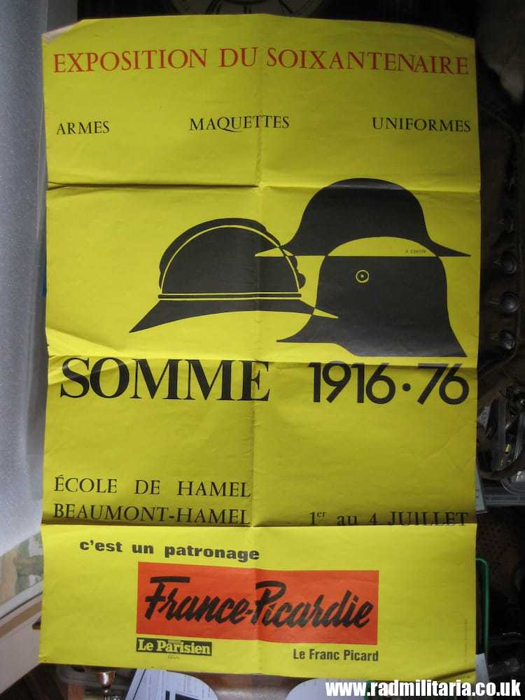 & original old POSTER - SOMME 1916 - 1976 - Image 2