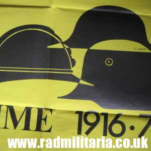 & original old POSTER - SOMME 1916 - 1976