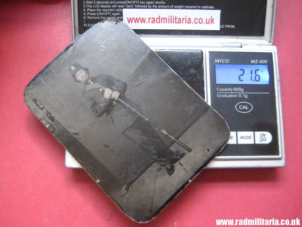 & Crimean War old SOLDIERS PHOTOGRAPH on metal - ORIGINAL ! - Image 11