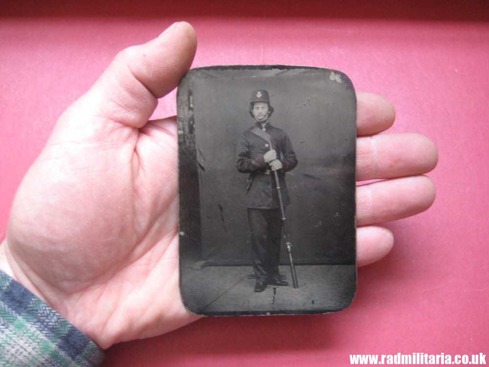 & Crimean War old SOLDIERS PHOTOGRAPH on metal - ORIGINAL ! - Image 12