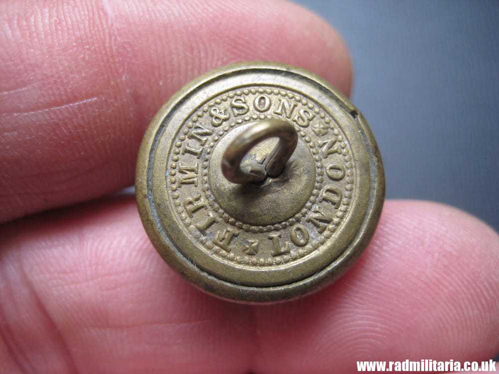 British MILITARY SKULL BUTTON - 17th Lancers Regiment, maker: FIRMIN & SONS LONDON - Image 5