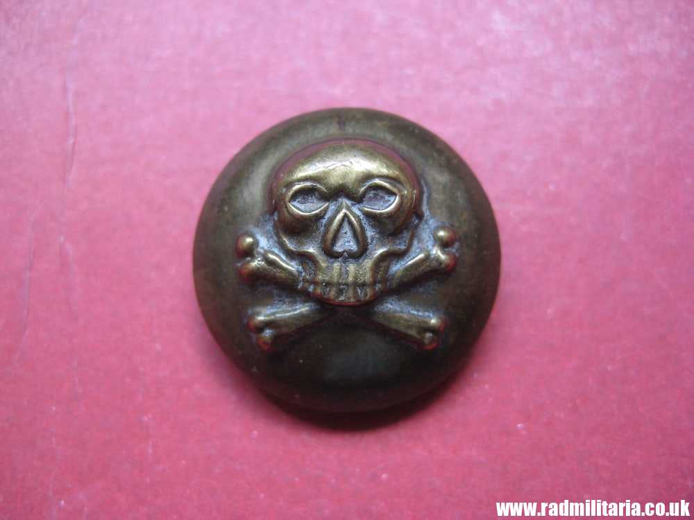 British MILITARY SKULL BUTTON - 17th Lancers Regiment, maker: FIRMIN & SONS LD, London. 1876 - 1882. - Image 10