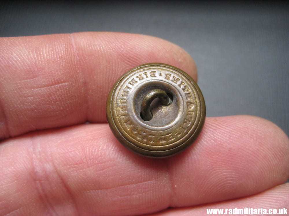 pre WW1 British MILITARY SKULL BUTTON - 17th Lancers Regiment, maker: SMITH & WRIGHT Ltd, Birmingham 1888 - 1889. - Image 9