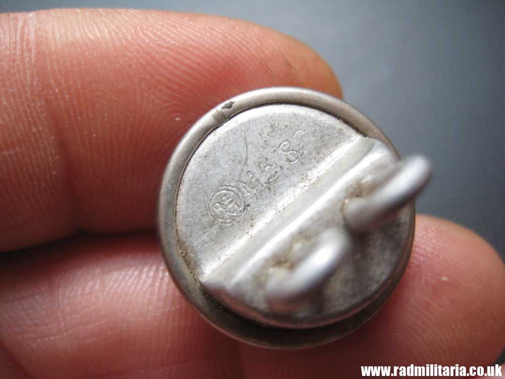 & WW2 German NSDAP BUTTONS with eagle - A PAIR, good condition - BELT HANGERS. - Image 14