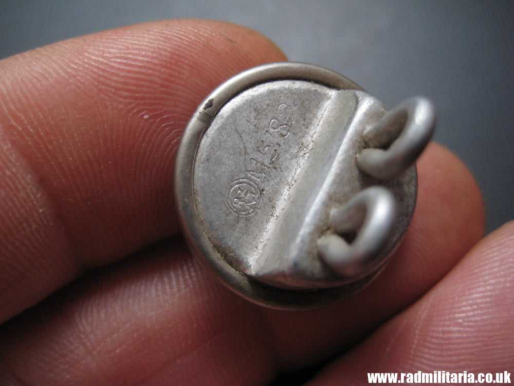 & WW2 German NSDAP BUTTONS with eagle - A PAIR, good condition - BELT HANGERS. - Image 15