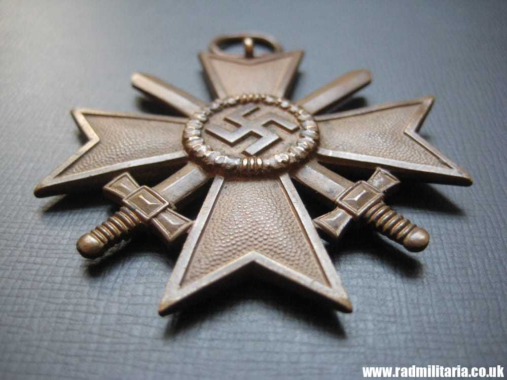 & WW2 original German War Merit Cross 2nd Class - KVK Kriegsverdienstkreuz 2. Klasse. - Image 5