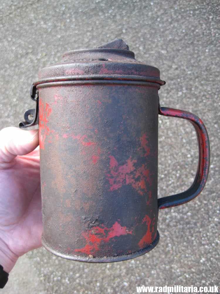 & WW2 German DONATION MONEY TIN made of steel - 1941. 100% Genuine !! - Image 4