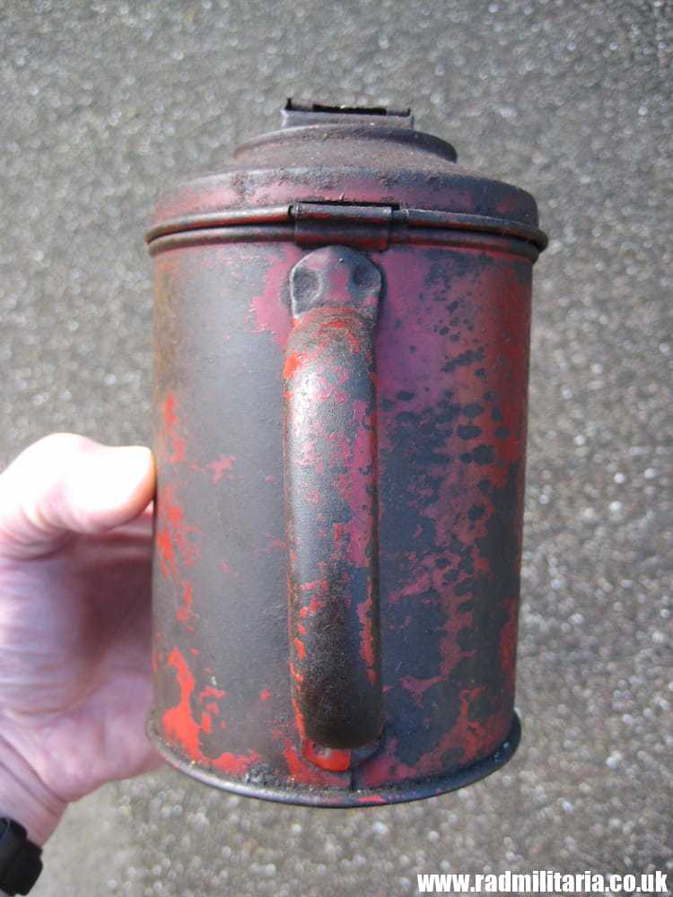 & WW2 German DONATION MONEY TIN made of steel - 1941. 100% Genuine !! - Image 5