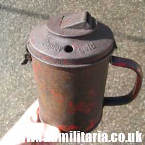 & WW2 German DONATION MONEY TIN made of steel - 1941. 100% Genuine !!