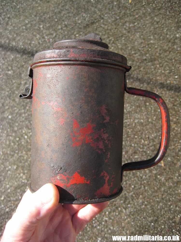 & WW2 German DONATION MONEY TIN made of steel - 1941. 100% Genuine !! - Image 9