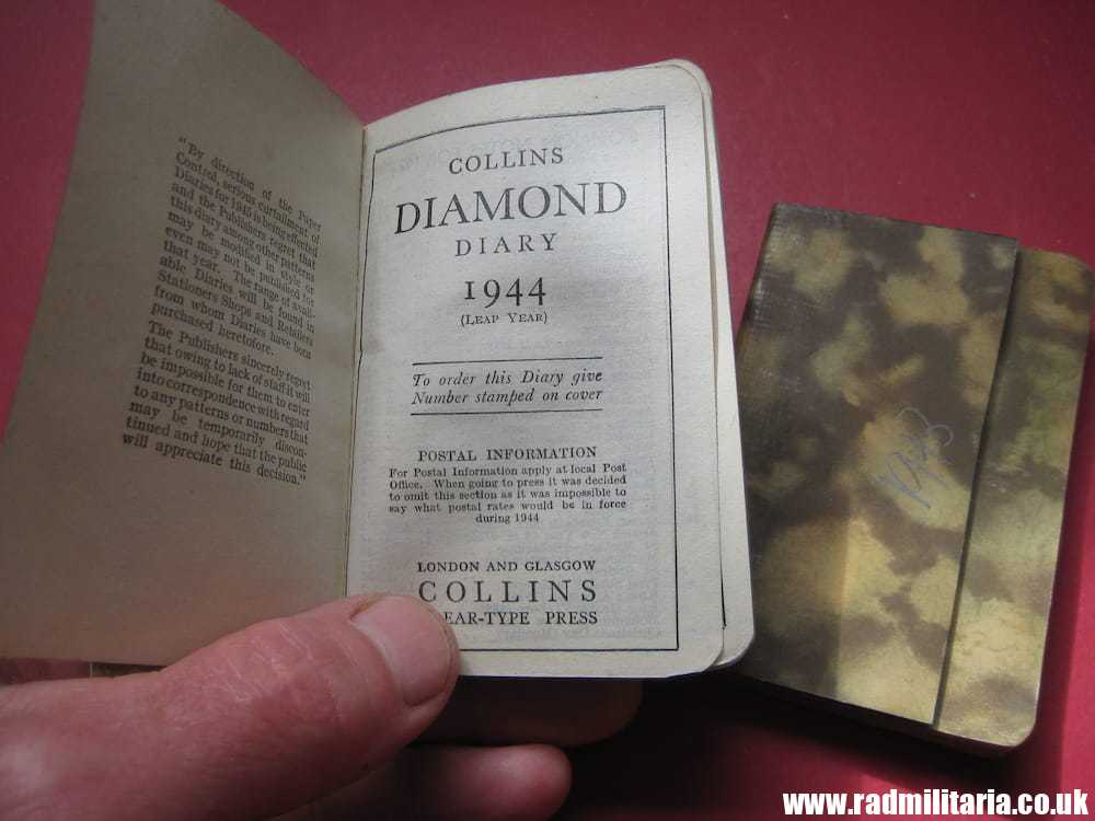 & WW2 SET of 2 original British CALENDARS year 1943 & 1944 - Image 4