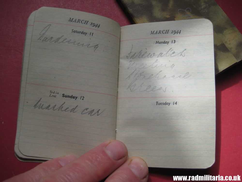 & WW2 SET of 2 original British CALENDARS year 1943 & 1944 - Image 7