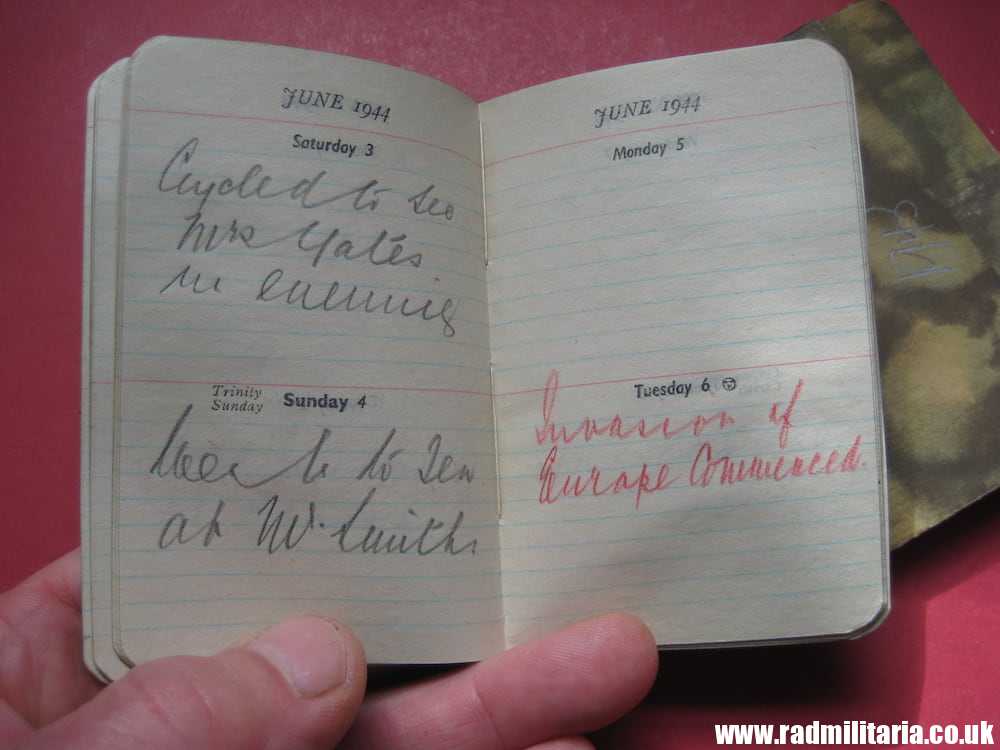 & WW2 SET of 2 original British CALENDARS year 1943 & 1944 - Image 8