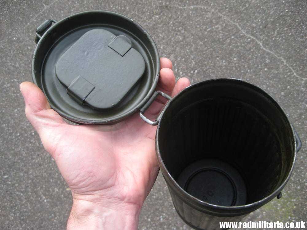 & WW2 German GAS MASK CANISTER - 100% Genuine !! - Image 10
