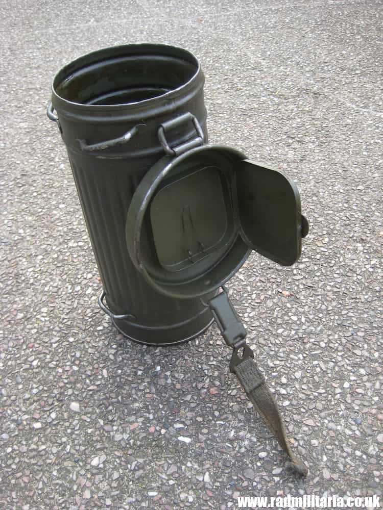& WW2 German GAS MASK CANISTER - 100% Genuine !! - Image 12
