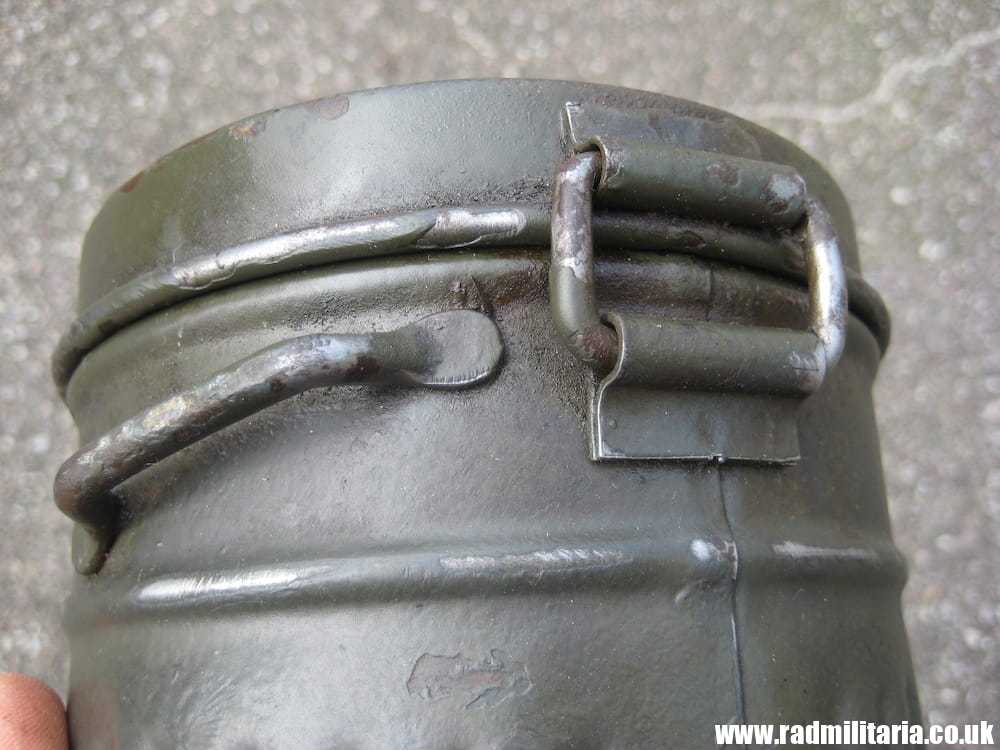 & WW2 German GAS MASK CANISTER - 100% Genuine !! - Image 16