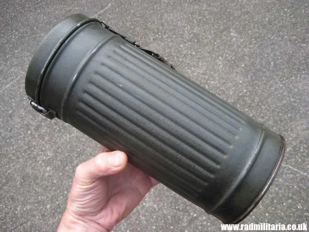 & WW2 German GAS MASK CANISTER - 100% Genuine !! - Image 20