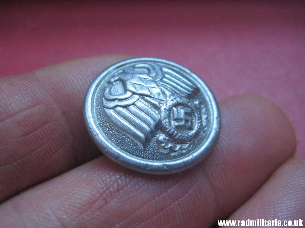 & WW2 original German Diplomatic Corps or RMBO BUTTON marker: "BS" - perfect condition !! - Image 12