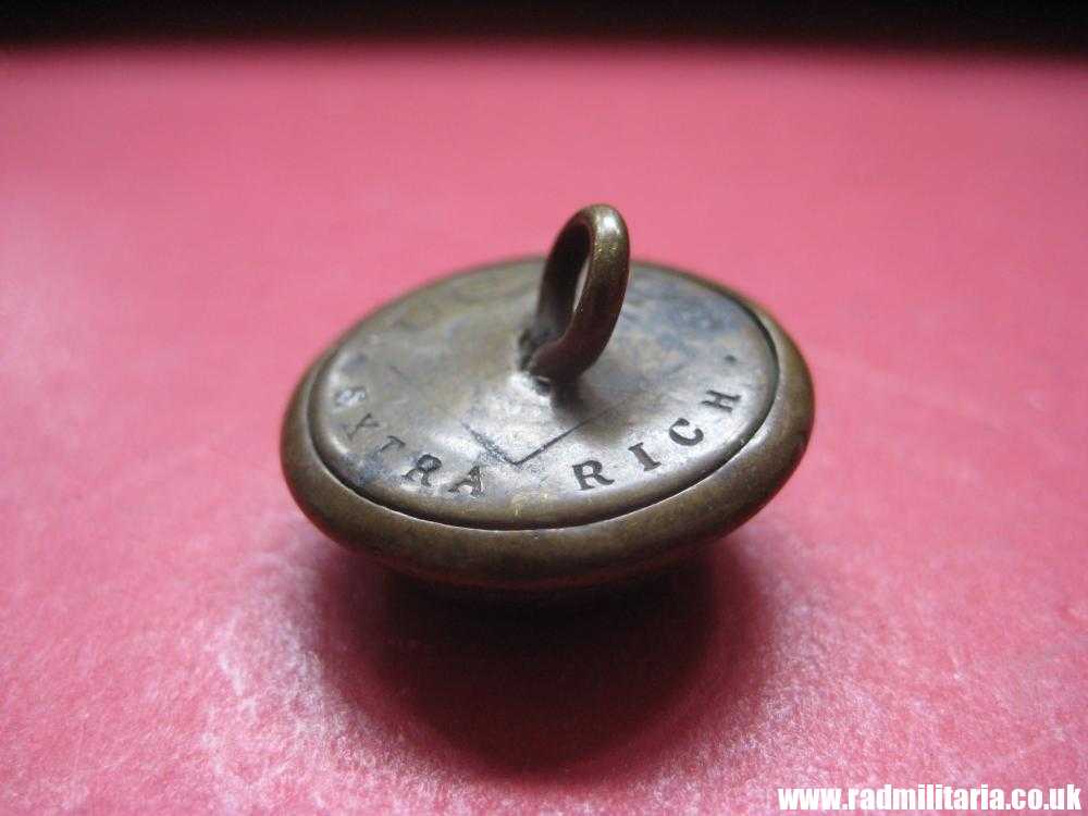 & WW1 Ottoman Army brass MILITARY BUTTON, Turkish tunic button - marked: "W.S. EXTRA RICH" - Image 13