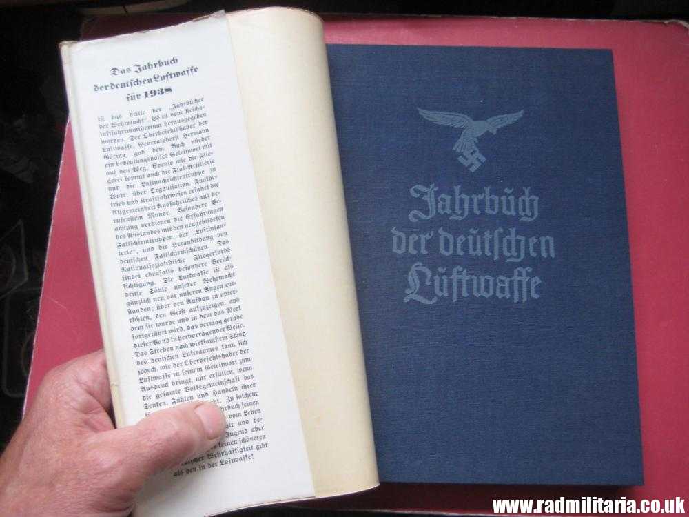 & genuine old German BOOK - JAHRBUCH DER DEUTSCHEN LUFTWAFFE 1938, original book with paper cover, rare ! - Image 4