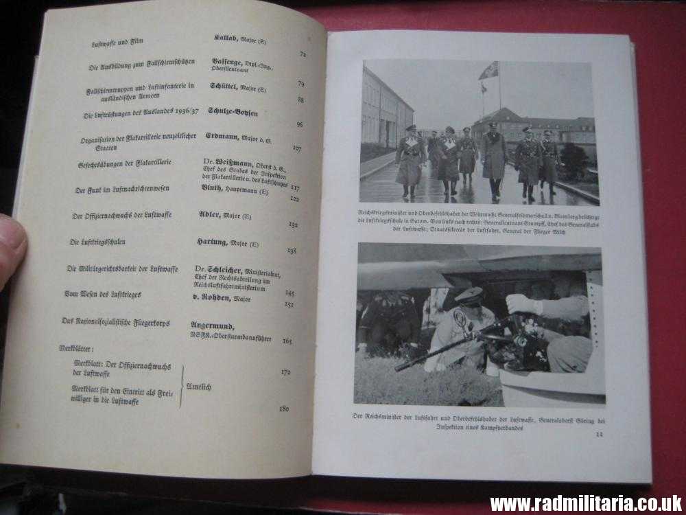 & genuine old German BOOK - JAHRBUCH DER DEUTSCHEN LUFTWAFFE 1938, original book with paper cover, rare ! - Image 8