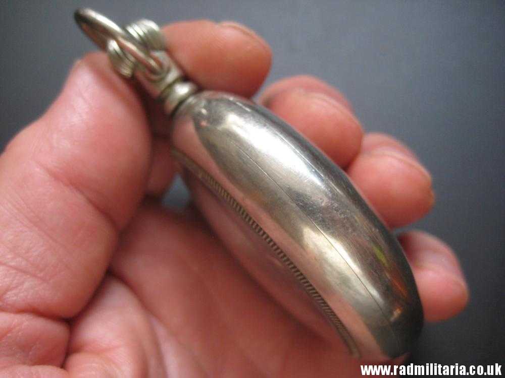 & WW1 British military POCKET WATCH chronometer movement with fusee, good working order: ELGIN U.S.A. /I\ 79016R - genuine !! - Image 10