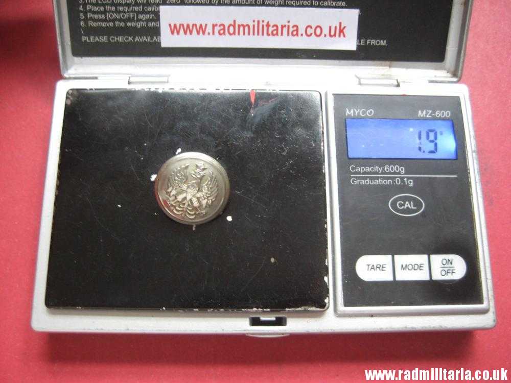 & WW2 genuine Polish Army tunic BUTTON with EAGLE - by Henderson Jerusalem VERY RARE !!! - Image 7