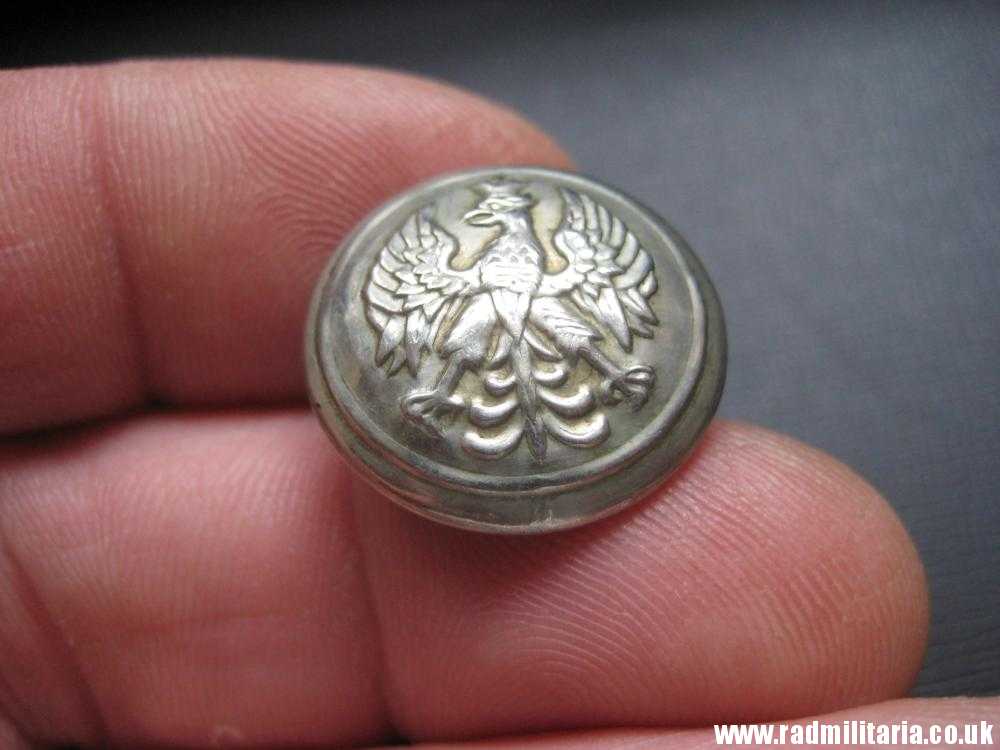 & WW2 genuine Polish Army tunic BUTTON with EAGLE - by Henderson Jerusalem VERY RARE !!! - Image 10