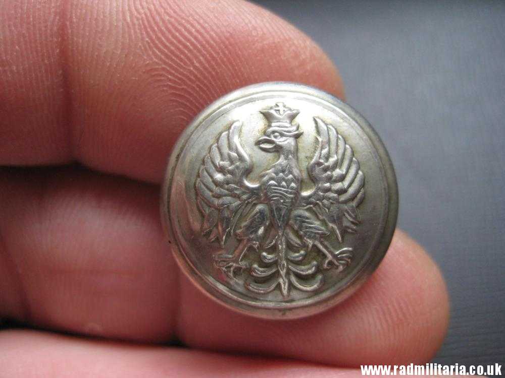 & WW2 genuine Polish Army tunic BUTTON with EAGLE - by Henderson Jerusalem VERY RARE !!! - Image 11