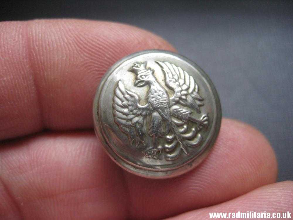 & WW2 genuine Polish Army tunic BUTTON with EAGLE - by Henderson Jerusalem VERY RARE !!! - Image 14