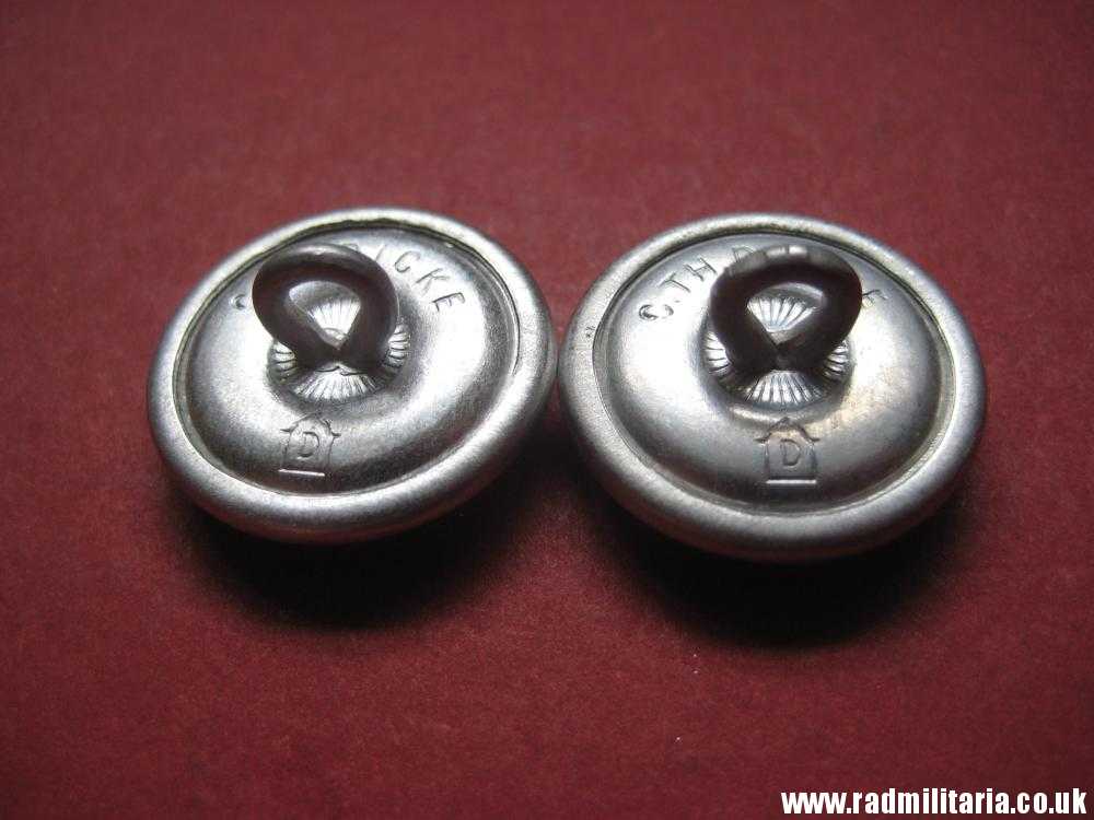 & WW2 a PAIR of German Wehrmacht BUTTONS marked: C. TH. DICKE - perfect condition, genuine ! - Image 13