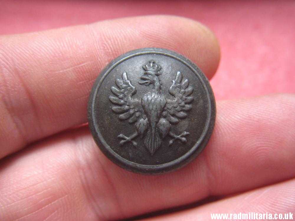 & WW1 Polish MILITARY BUTTON with crowned eagle - produced in Austria c. 1917 original ! - Image 14