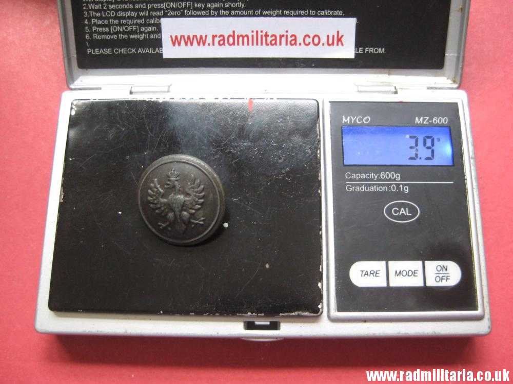 & WW1 Polish MILITARY BUTTON with crowned eagle - produced in Austria c. 1917 original ! - Image 16