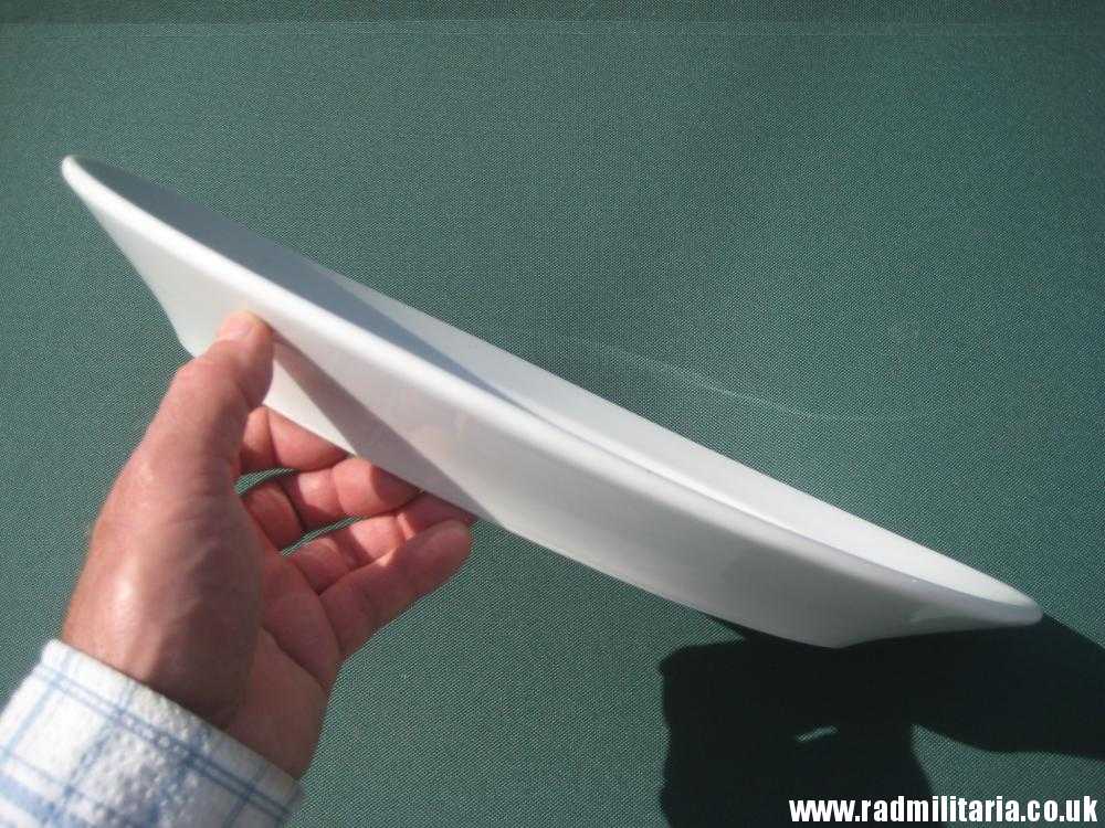 & WW2 original German LUFTWAFFE ceramic SAUCER - FL. U.V. 1937, maker: HUTSCHENREUTHER - used condition. - Image 23