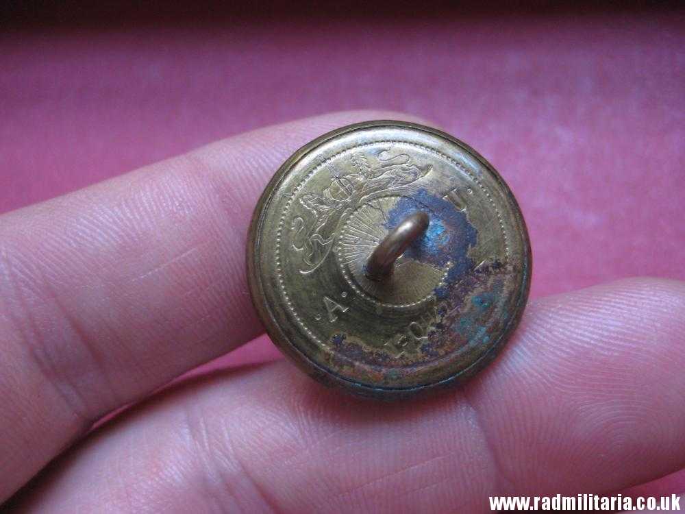 & WW1 Polish MILITARY brass BUTTON with crowned eagle - produced in Austria c. 1917 original !! - Image 11