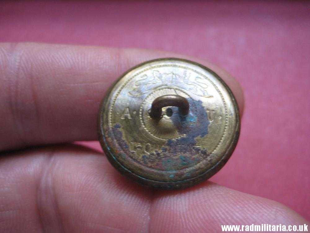 & WW1 Polish MILITARY brass BUTTON with crowned eagle - produced in Austria c. 1917 original !! - Image 13