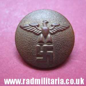 & WW2 German NSDAP BUTTON large size, marked: RZM M5/76, very good condition.