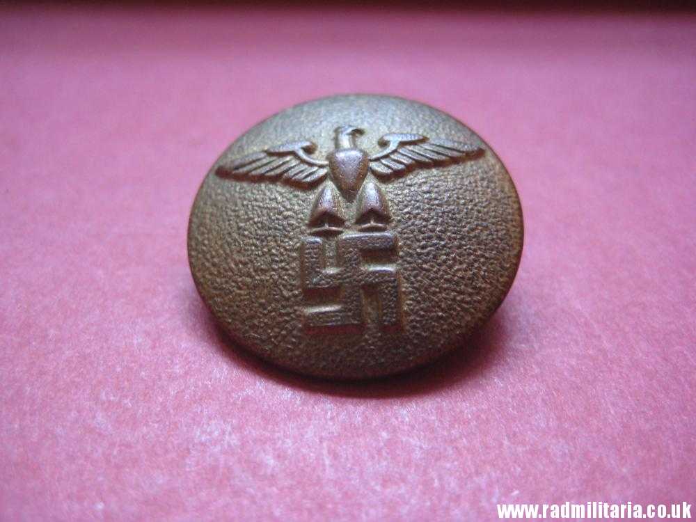 & WW2 German NSDAP BUTTON large size, marked: RZM M5/76, very good condition. - Image 4