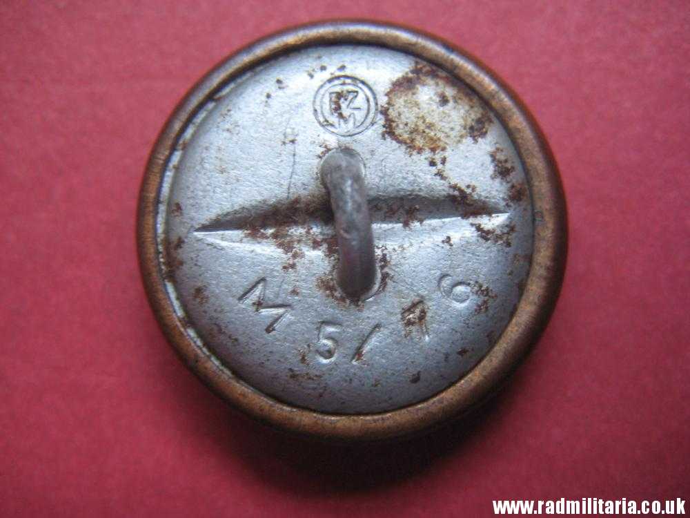 & WW2 German NSDAP BUTTON large size, marked: RZM M5/76, very good condition. - Image 7