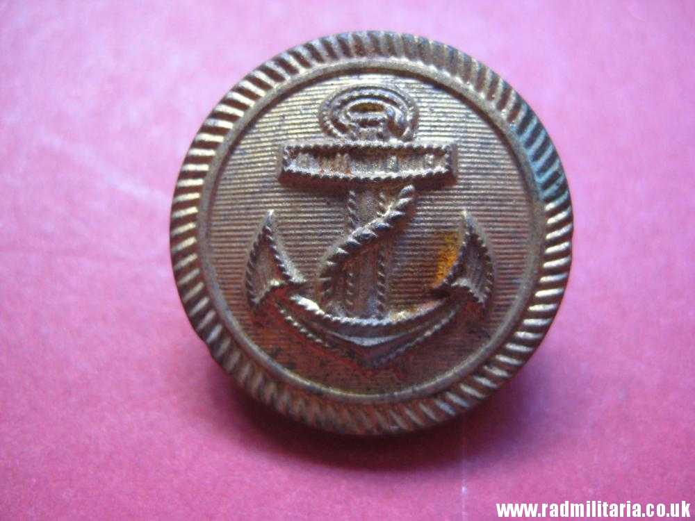 & WW2 German KRIEGSMARINE GLASS BUTTON with maker marks - J.F.S. 1943. - Image 9