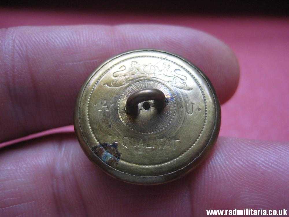 & WW1 Polish MILITARY brass BUTTON with crowned eagle - produced in Austria c. 1917 original ! - Image 10