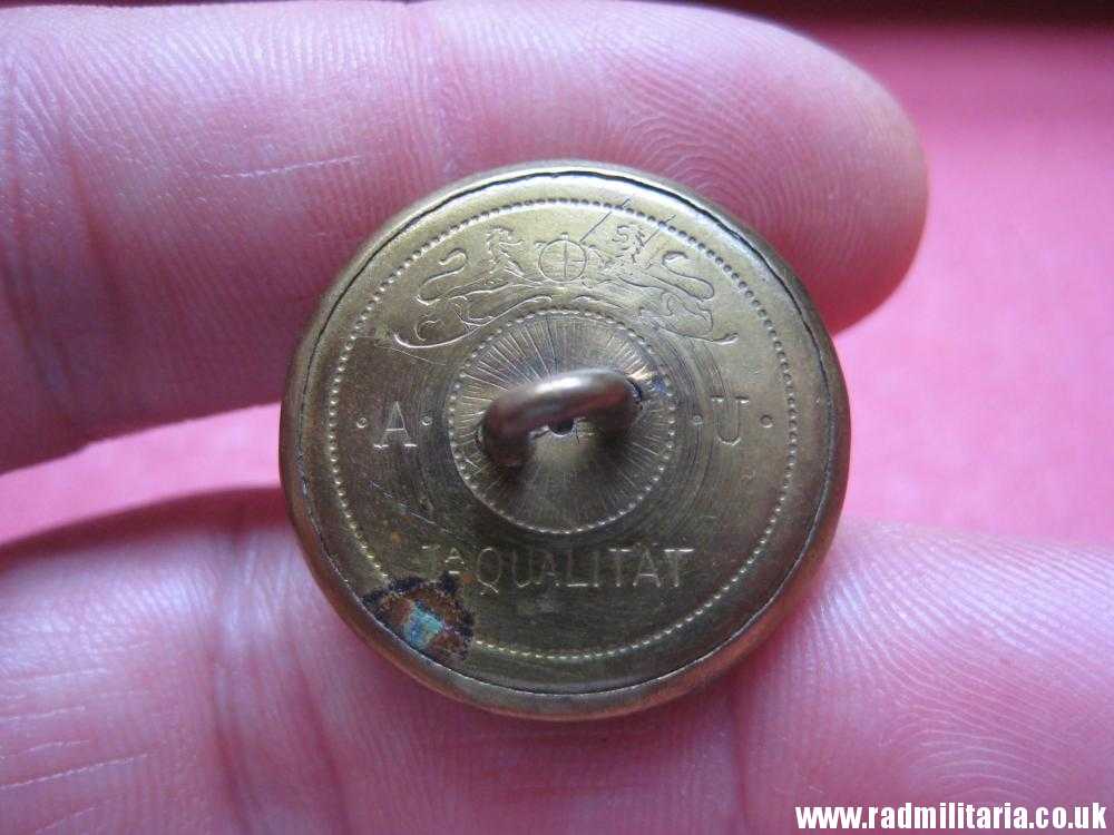 & WW1 Polish MILITARY brass BUTTON with crowned eagle - produced in Austria c. 1917 original ! - Image 11