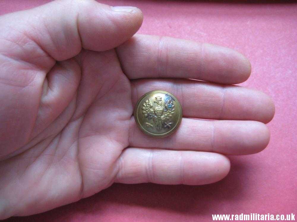 & WW1 Polish MILITARY BUTTON with crowned eagle - produced in Austria c. 1917 original ! - Image 15